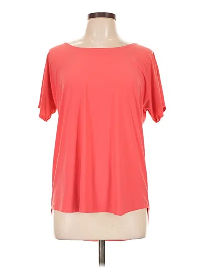 Pre-owned Star Vixen Short Sleeve Top Pink Boatneck Tops