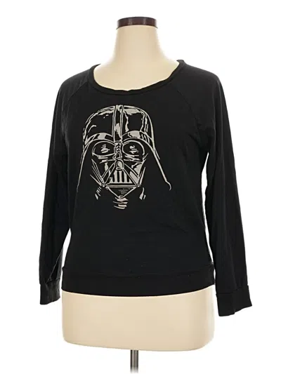 Pre-owned Star Wars 3/4 Sleeve T-shirt In Black