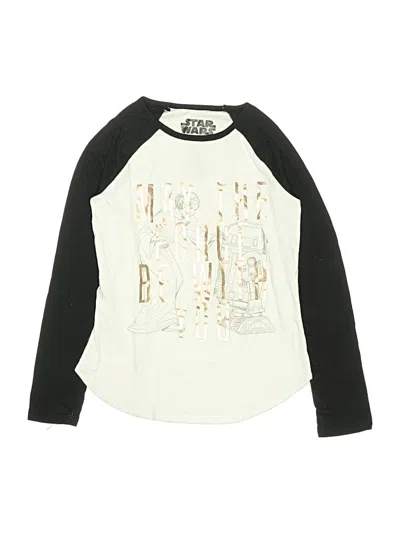Pre-owned Star Wars Kids' 3/4 Sleeve T-shirt In Ivory