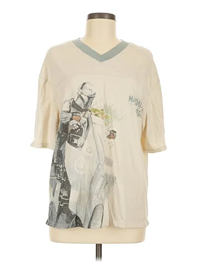 Pre-owned Star Wars 3/4 Sleeve T-shirt In Ivory