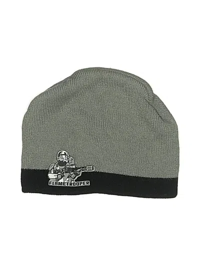 Pre-owned Star Wars Beanie Hat In Gray