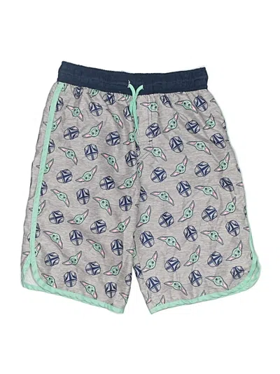Pre-owned Star Wars Kids' Board Shorts In Gray