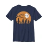 Star Wars Kids' Boy's  Halloween Characters Trick Or Treat  Graphic T-shirt In Black