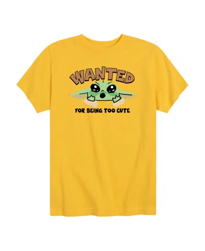 Star Wars Babies' Boys' 2t-5t Short-sleeve Graphic T-shirt In Yellow