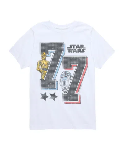 Star Wars Kids' Boys' 8-20 C-3po And R2d2 Sporty Short-sleeve Graphic T-shirt In Multi