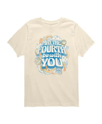 Star Wars Kids' Boys' 8-20 Graphic Short-sleeve T-shirt In Neutral
