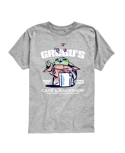 Star Wars Kids' Boys' 8-20 Short-sleeve Graphic T-shirt In Gray