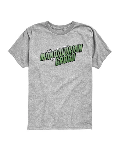 Star Wars Kids' Boys' 8-20 Short-sleeve Graphic T-shirt In Gray