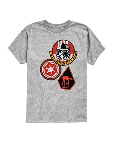 Star Wars Kids' Boys' 8-20 Short-sleeve Graphic T-shirt In Gray
