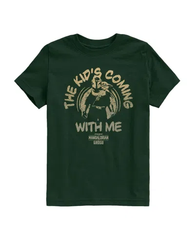 Star Wars Kids' Boys' 8-20 Short-sleeve Graphic T-shirt In Green