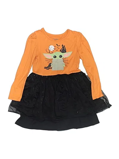 Pre-owned Star Wars Kids' Dress In Orange
