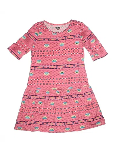 Pre-owned Star Wars Kids' Dress In Pink