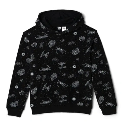 Star Wars Fleece Pullover Hoodie In Animal Print