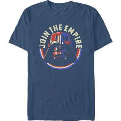 Star Wars Join The Empire Vader Graphic T-shirt In Blue