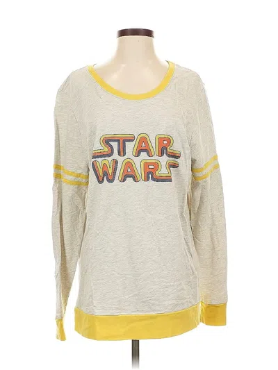 Pre-owned Star Wars Long Sleeve T-shirt In Gray