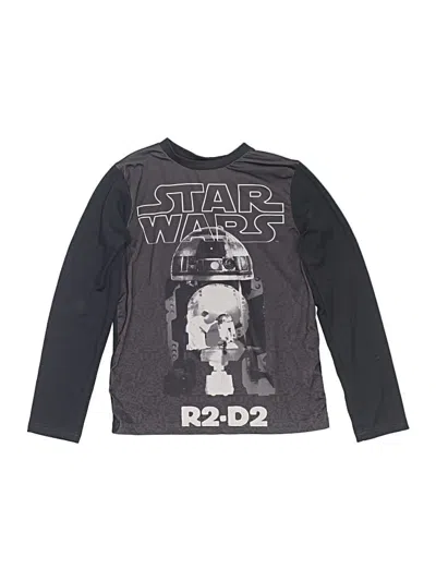 Pre-owned Star Wars Kids' Long Sleeve Top Black Tops