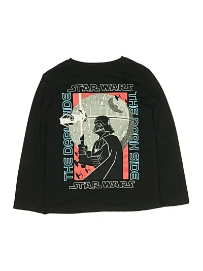Pre-owned Star Wars Kids' Long Sleeve T-shirt In Black