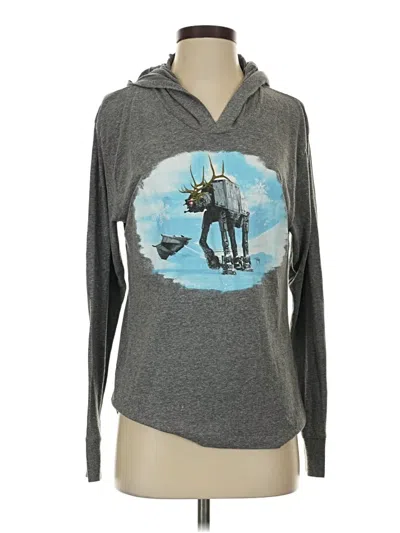 Pre-owned Star Wars Long Sleeve T-shirt In Gray