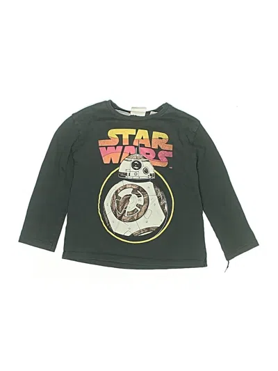 Pre-owned Star Wars Kids' Long Sleeve T-shirt In Green