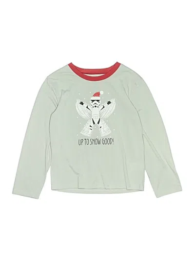 Pre-owned Star Wars Kids' Long Sleeve T-shirt In Green