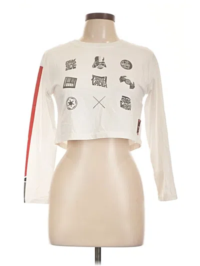 Pre-owned Star Wars Long Sleeve T-shirt In Ivory