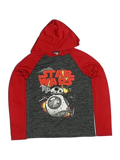 Pre-owned Star Wars Kids' Long Sleeve T-shirt In Red