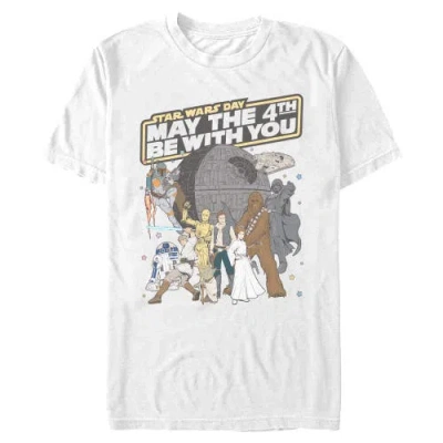 Star Wars Main Cast Fourth Day  Graphic T-shirt In Multi