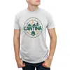 Star Wars Mos Eisley Cantina Badge  Graphic T-shirt In White