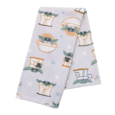 Star Wars Nojo  Grogu Cutest In The Galaxy Super Soft Baby Blanket In Cream