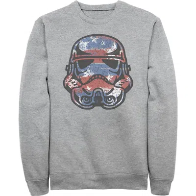 Star Wars Patriotic Stormtrooper Sweatshirt In Gray