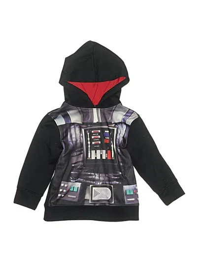 Pre-owned Star Wars Kids' Pullover Hoodie In Black