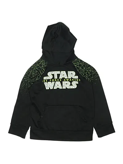 Pre-owned Star Wars Kids' Pullover Hoodie In Black