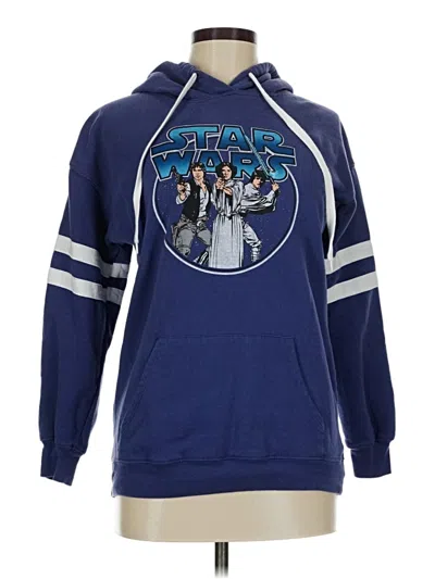 Pre-owned Star Wars Pullover Hoodie In Blue