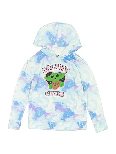 Pre-owned Star Wars Kids' Pullover Hoodie In Blue