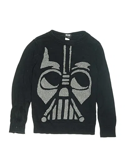 Pre-owned Star Wars Kids' Pullover Sweater In Black