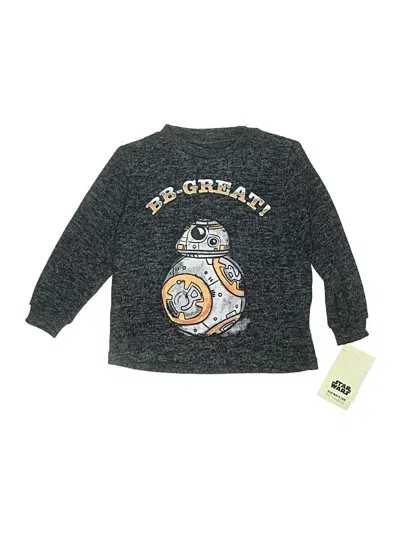 Pre-owned Star Wars Kids' Pullover Sweater In Gray