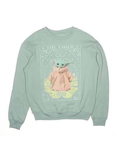 Pre-owned Star Wars Kids' Pullover Sweater In Green