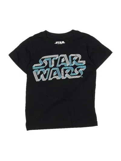 Pre-owned Star Wars Kids' Short Sleeve T-shirt In Black