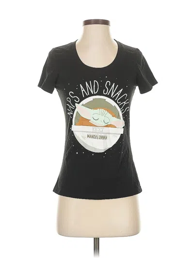 Pre-owned Star Wars Short Sleeve T-shirt In Black