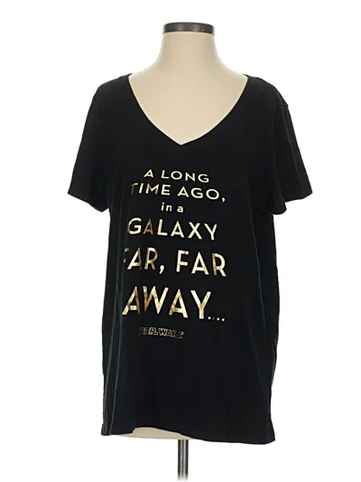 Pre-owned Star Wars Short Sleeve T-shirt In Black
