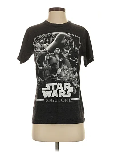 Pre-owned Star Wars Short Sleeve T-shirt In Black