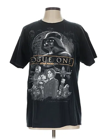 Pre-owned Star Wars Short Sleeve T-shirt In Black