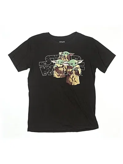 Pre-owned Star Wars Kids' Short Sleeve T-shirt In Black