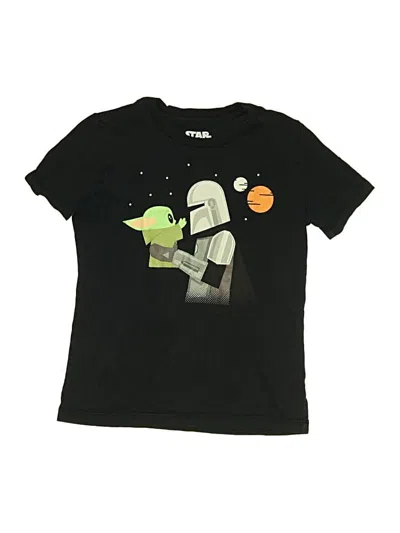 Pre-owned Star Wars Kids' Short Sleeve T-shirt In Black