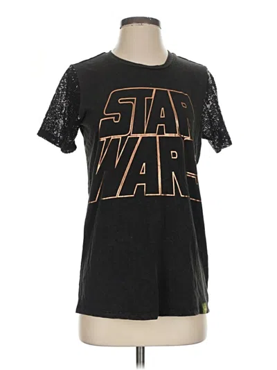 Pre-owned Star Wars Short Sleeve T-shirt In Black
