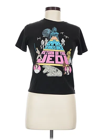 Pre-owned Star Wars Short Sleeve T-shirt In Black