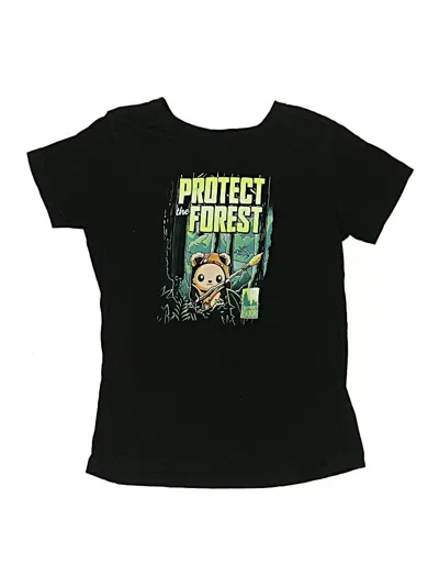 Pre-owned Star Wars Kids' Short Sleeve T-shirt In Black