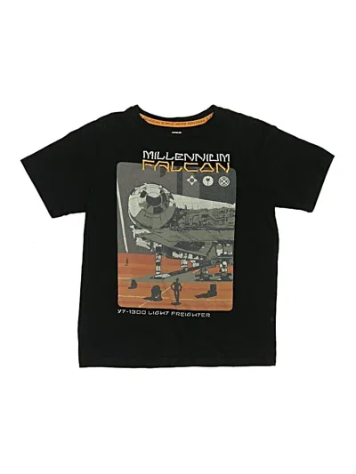 Pre-owned Star Wars Kids' Short Sleeve T-shirt In Black