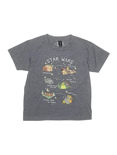 Pre-owned Star Wars Kids' Short Sleeve T-shirt In Blue