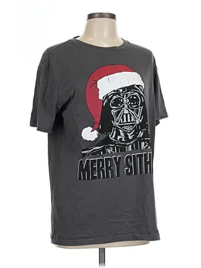 Pre-owned Star Wars Short Sleeve T-shirt In Gray